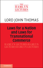 Laws for a Nation and Laws for Transnational Commerce