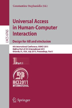 Universal Access in Human-Computer Interaction. Design for All and eInclusion