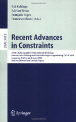 Recent Advances in Constraints