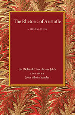 The Rhetoric of Aristotle