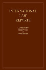 International Law Reports
