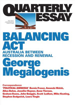 Quarterly Essay 61 Balancing Act