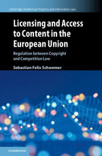 Licensing and Access to Content in the European Union