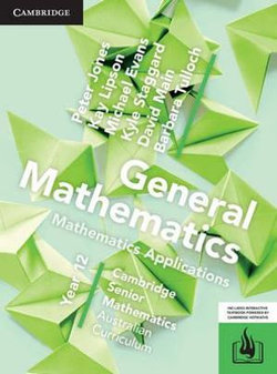 CSM AC General Mathematics Year 12 Print Bundle (Textbook and Hotmaths)