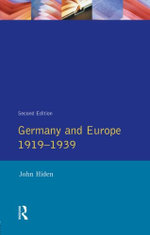 Germany and Europe 1919-1939