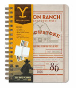 2026 Yellowstone: the Dutton Ranch 13-Month Weekly Planner