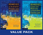 Remedies in Australian Private Law 2nd Edition & Remedies Cases and Materials in Australian Private Law 1st Edition Value Pack 