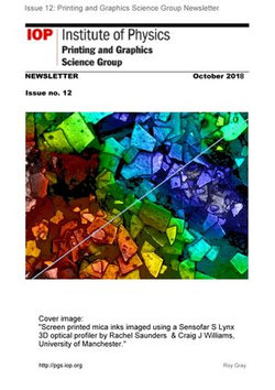 Issue #12 Printing and Graphics Science Group Newsletter