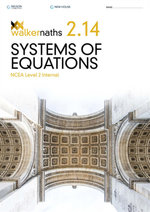 Walker Maths Senior 2.14 Systems of Equations Workbook