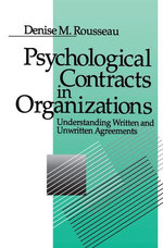 Psychological Contracts in Organizations