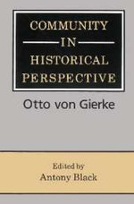 Community in Historical Perspective