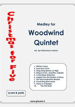 Woodwind Quintet "Christmas for five" Medley (score)