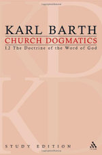 Church Dogmatics Study Edition 5