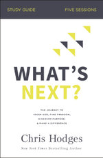 What's Next? Study Guide