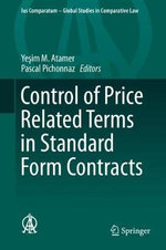 Control of Price Related Terms in Standard Form Contracts