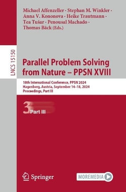 Parallel Problem Solving from Nature - PPSN XVIII Parallel Problem Solving from Nature - PPSN XVIII