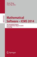 Mathematical Software -- ICMS 2014