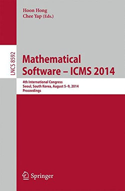 Mathematical Software -- ICMS 2014