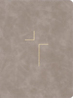 The Jesus Bible, NIV Edition, Leathersoft, Stone, Comfort Print