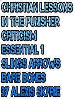 Christian Lessons in The Punisher Criticism Essential 1 Slings Arrows Bare Bones