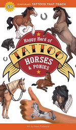 Happy Herd of Tattoo Horses & Ponies