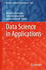 Data Science in Applications Data Science in Applications