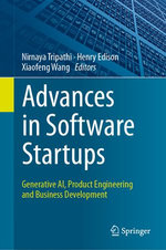 Advances in Software Startups