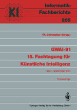 Gwai-91 15. Fachtagung Für Künstliche Intelligenz