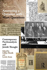 Contemporary Psychoanalysis and Jewish Thought