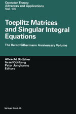 Toeplitz Matrices and Singular Integral Equations