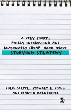 A Very Short, Fairly Interesting and Reasonably Cheap Book About Studying Strategy