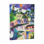 St. Petersburg (Lentulov's Cityscapes) Midi Lined Softcover Journal (Elastic Band Closure)