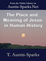 The Place and Meaning of Jesus in Human History