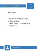Community and Democracy in South Africa