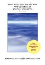 Unit Operations of Chemical Engineering (Int'l Ed)