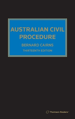 Australian Civil Procedure Australian Civil Procedure