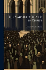 The Simplicity That Is in Christ