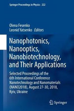 Nanophotonics, Nanooptics, Nanobiotechnology, and Their Applications