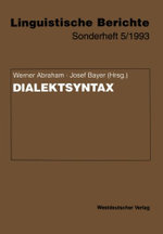 Dialektsyntax