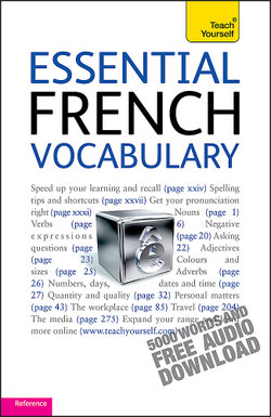 Essential French Vocabulary: Teach Yourself