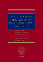 Documents on the Law of UN Peace Operations