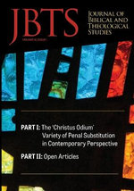 Journal of Biblical and Theological Studies, Issue 6. 1