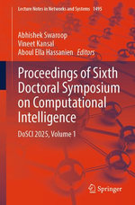 Proceedings of Sixth Doctoral Symposium on Computational Intelligence