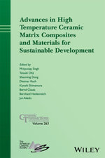 Advances in High Temperature Ceramic Matrix Composites and Materials for Sustainable Development