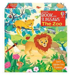 Usborne Book and 3 Jigsaws: The Zoo Usborne Book and 3 Jigsaws: The Zoo