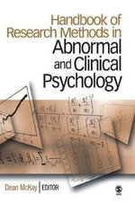 Handbook of Research Methods in Abnormal and Clinical Psychology