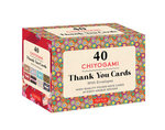 Chiyogami Designs, 40 Thank You Cards with Envelopes