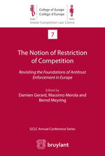 The Notion of Restriction of Competition