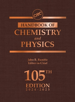 CRC Handbook of Chemistry and Physics CRC Handbook of Chemistry and Physics