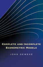 Complete and Incomplete Econometric Models